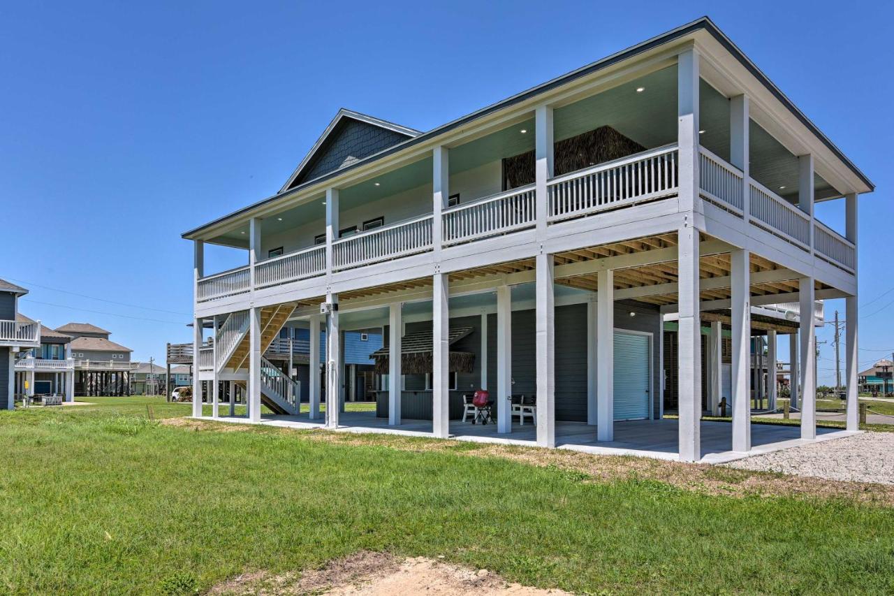 Bolivar Peninsula Beach House, Steps To Coast 外观 照片