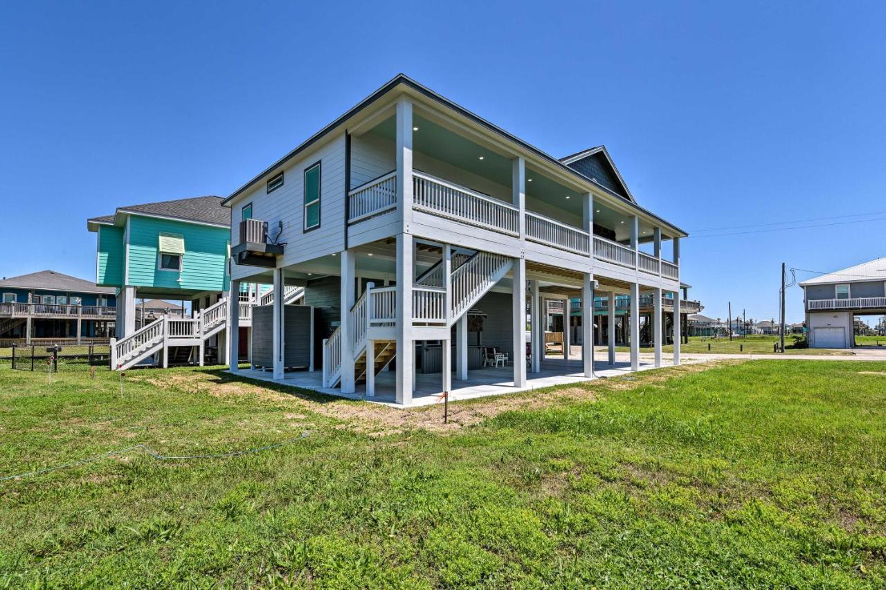 Bolivar Peninsula Beach House, Steps To Coast 外观 照片